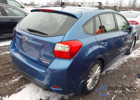 2014 Subaru Impreza 2.0I Premium z USA, uszkodzony, nr VIN JF1GPAC64EH228257